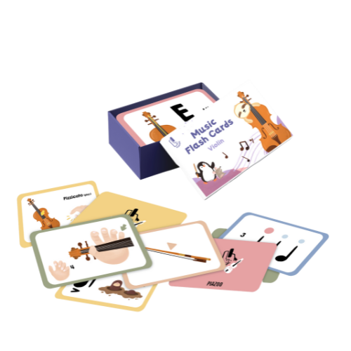 小提琴學習卡