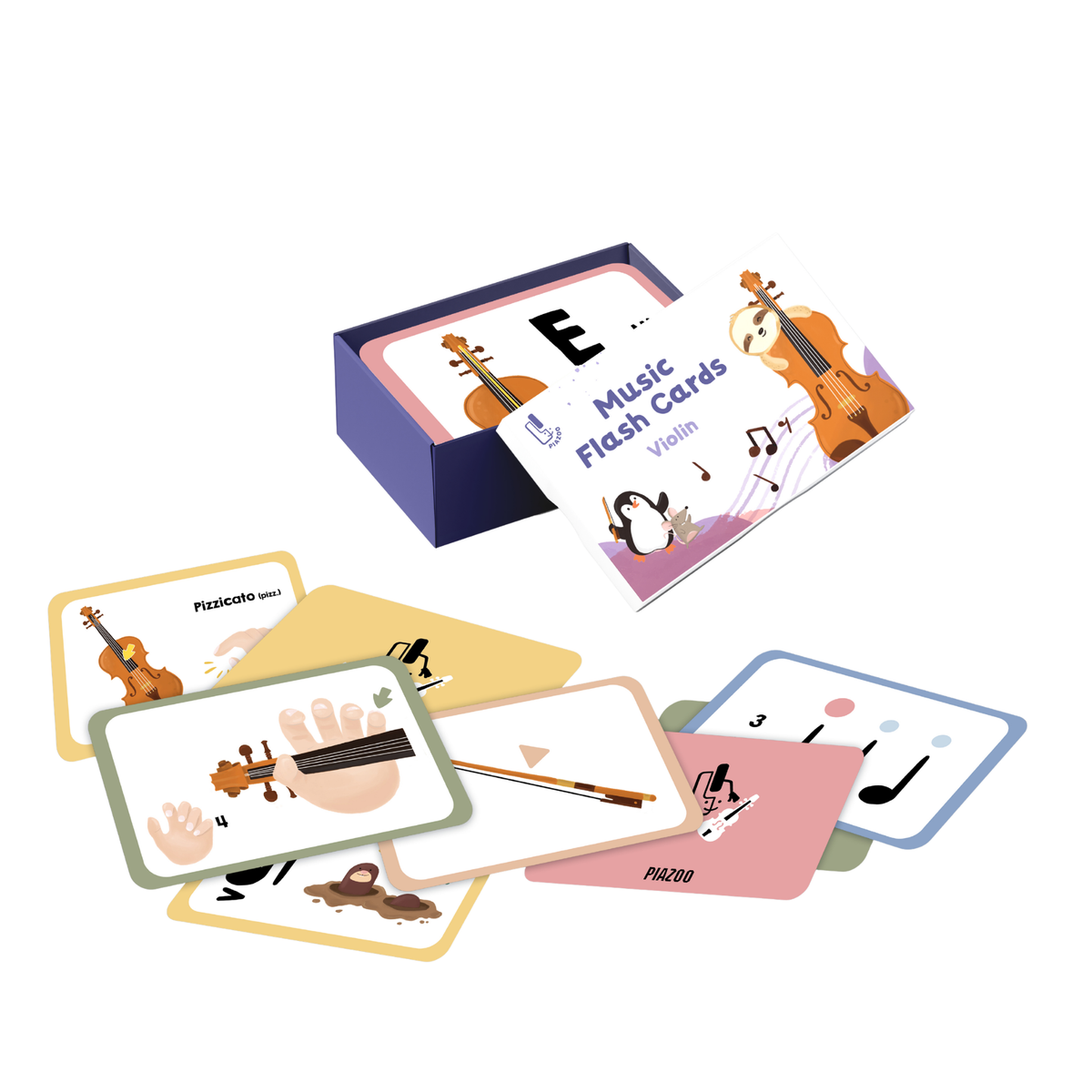 小提琴學習閃卡 |Music Flash Cards - Violin