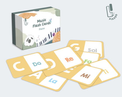 鋼琴學習閃卡 ｜Music Flash Cards -  Piano