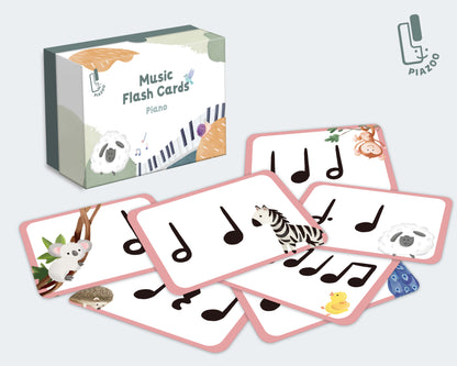 鋼琴學習閃卡 ｜Music Flash Cards -  Piano