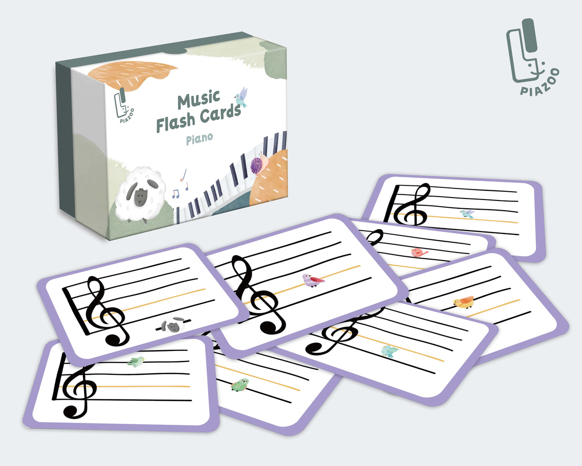 鋼琴學習閃卡 ｜Music Flash Cards -  Piano