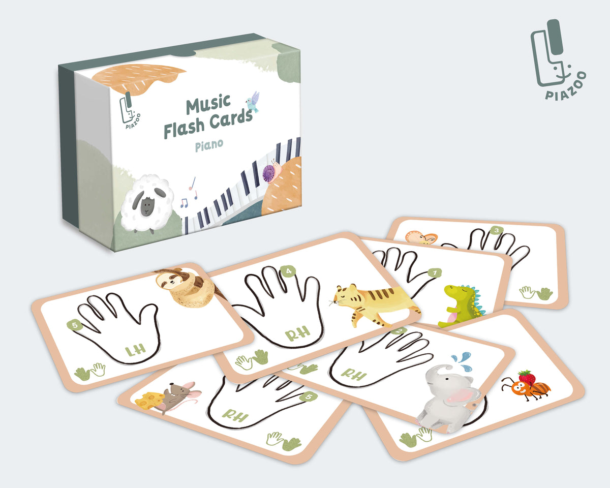 鋼琴學習閃卡 ｜Music Flash Cards -  Piano