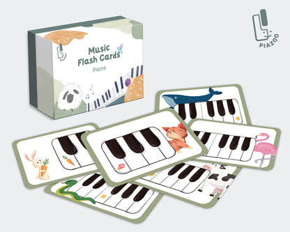 鋼琴學習閃卡 ｜Music Flash Cards -  Piano