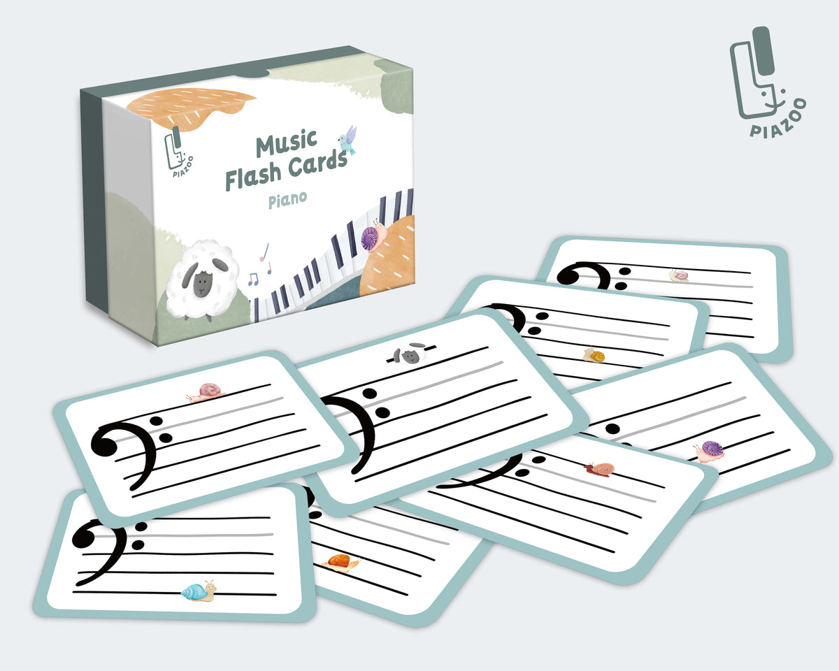鋼琴學習閃卡 ｜Music Flash Cards -  Piano