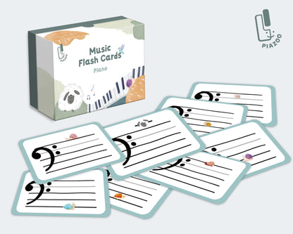 鋼琴學習閃卡 ｜Music Flash Cards -  Piano