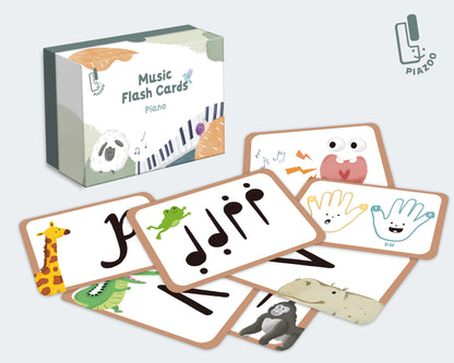 鋼琴學習閃卡 ｜Music Flash Cards -  Piano