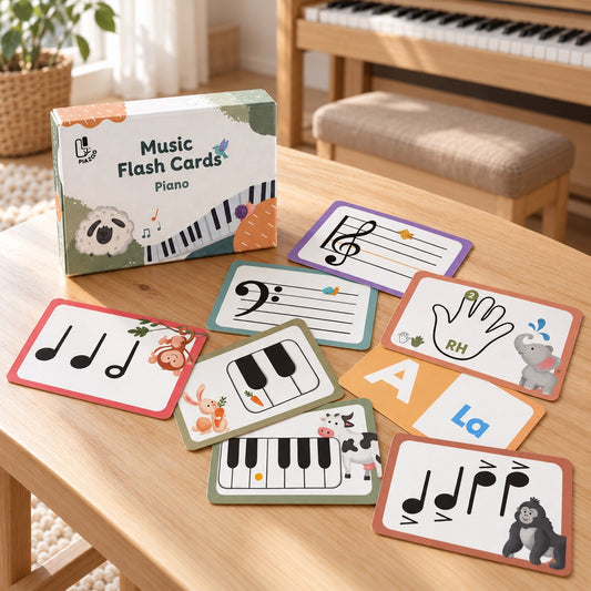 鋼琴學習閃卡 ｜Music Flash Cards -  Piano