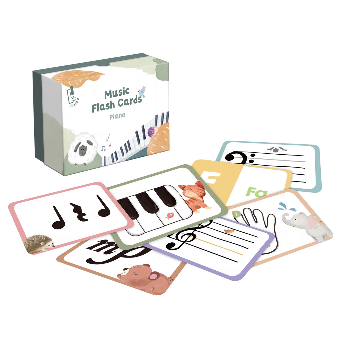 鋼琴學習閃卡 ｜Music Flash Cards -  Piano